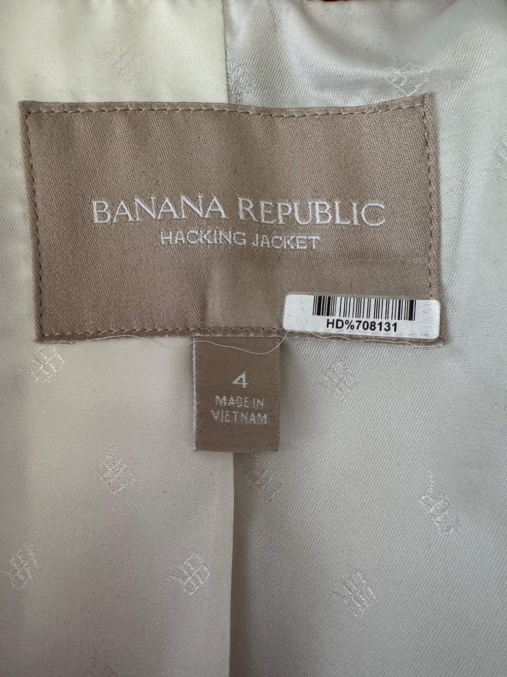 Banana Republic Women’s Jacket Blazer Coat Size 4 EXC - Picture 8 of 12